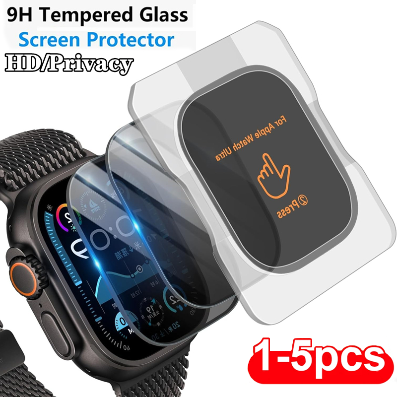 Watch Case Bumper - Kaca Tempered untuk Apple Watch Ultra2/3