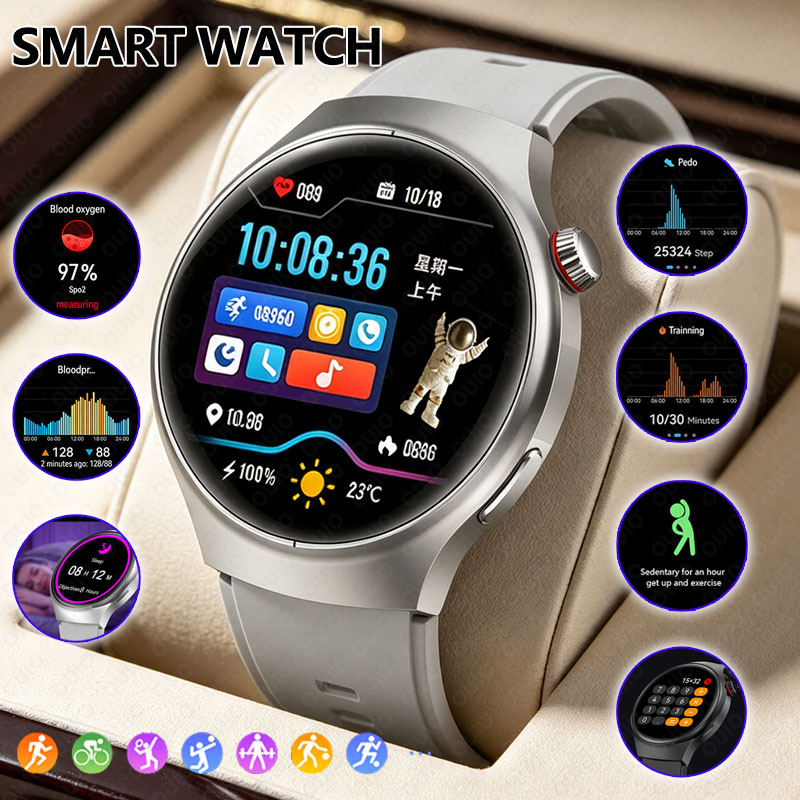 Smartwatch M Active - Jam Tangan Pintar Baru Panggilan Bluetooth