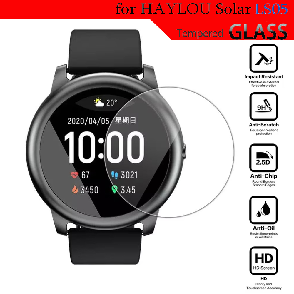 Garmin Smartwatch Accessories - Kaca Tempered untuk HayLou Solar LS05