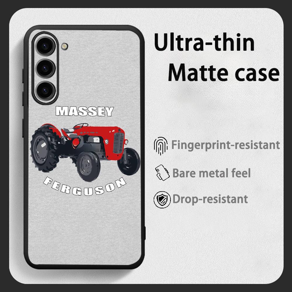 Samsung Galaxy S25 - Casing Ponsel Keren Bergaya Traktor Massey