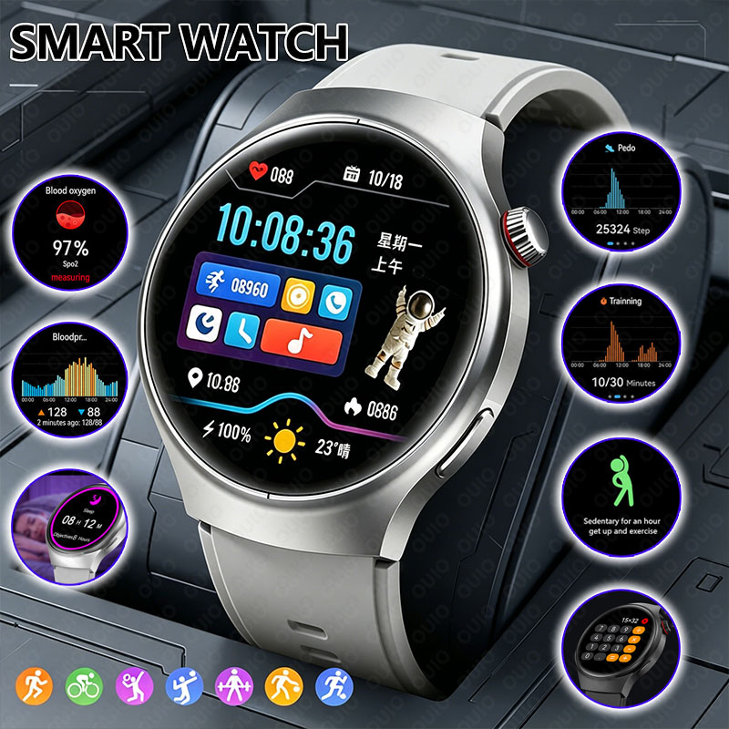 Smartwatch M Active - Jam Tangan Pintar Pria 2026 Mode