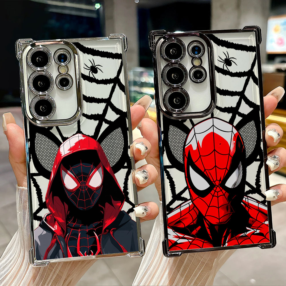 Samsung Galaxy S25 - Casing Spiderman Miles Morales Heroes untuk