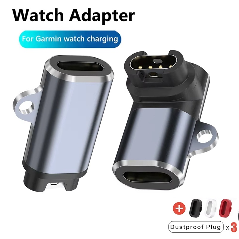Garmin Smartwatch Accessories - Adaptor Portabel Pengisi Daya Tipe C/Micro