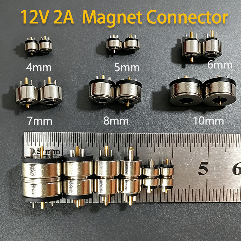 Garmin Smartwatch Accessories - Konektor Pogo Pin Magnetik Bundar 5/6/7/8/10mm