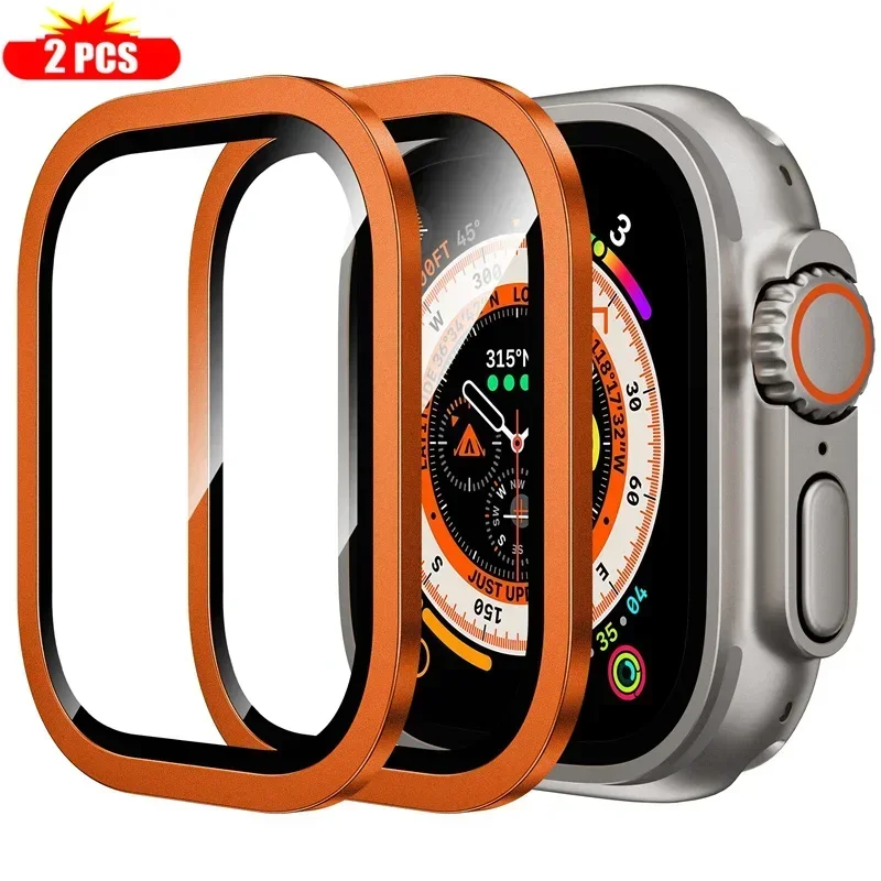 2 Buah Bingkai Logam Titanium  - Smartwatch Watch Accessories For Women ulasan dan harga