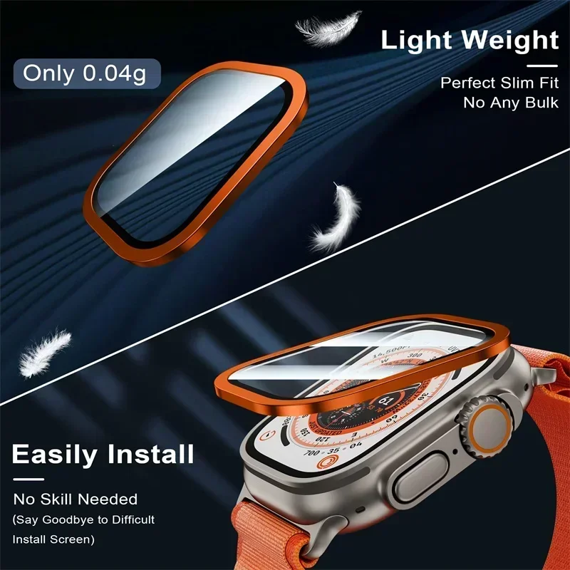 2 Buah Bingkai Logam Titanium  - Smartwatch Watch Accessories For Women ulasan dan harga