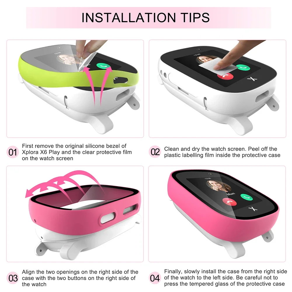 Casing untuk Xploar X6 Play Sm - Garmin Smartwatch Accessories ulasan dan harga