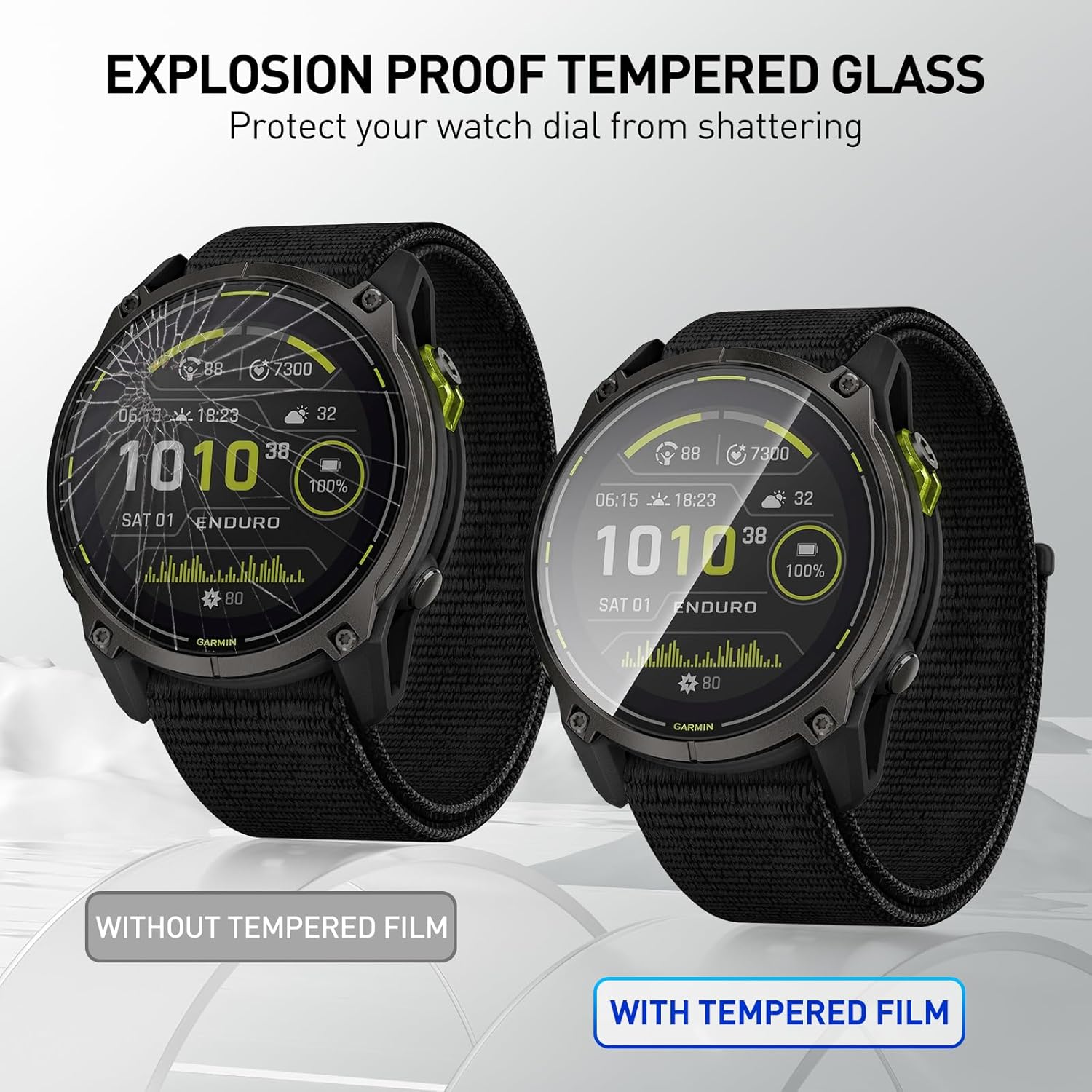 Film Kaca Tempered untuk Garmi - Garmin Smartwatch Accessories ulasan dan harga