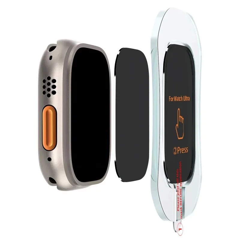 Kaca Tempered untuk Apple Watc - Watch Case Bumper ulasan dan harga