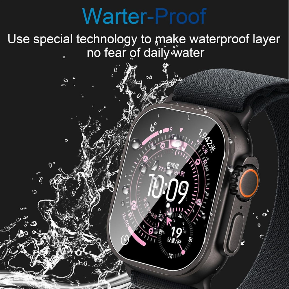 Kaca Tempered untuk Apple Watc - Watch Case Bumper ulasan dan harga