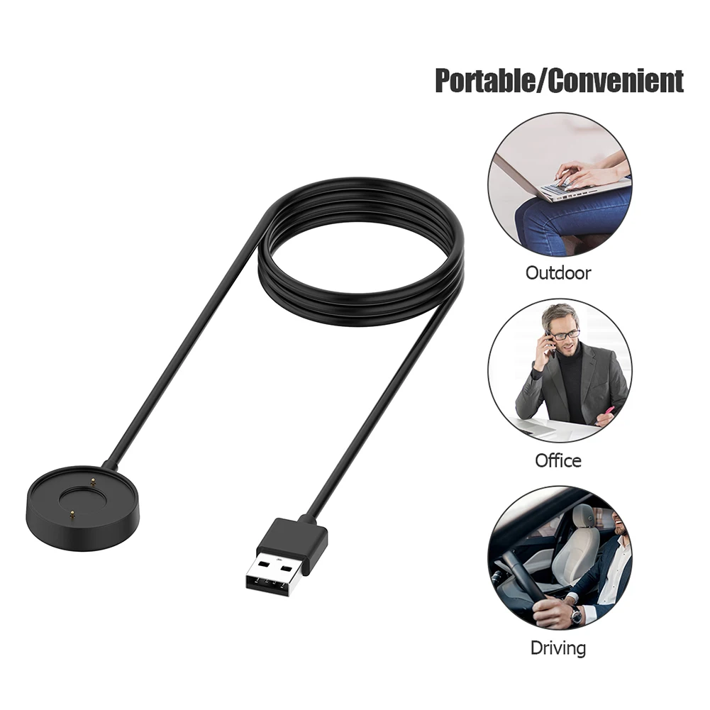 Pengisi Daya USB Kabel 3 Kaki  - Fossil Smartwatch Accessories ulasan dan harga