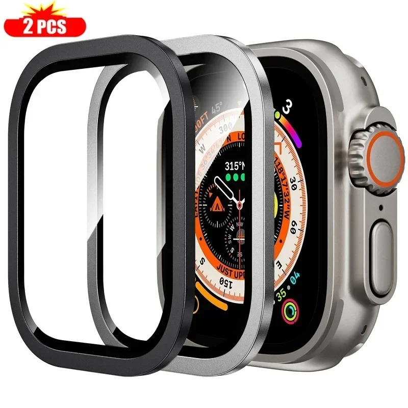2 Buah Kaca Tempered untuk Jam - Watch Case Bumper ulasan dan harga
