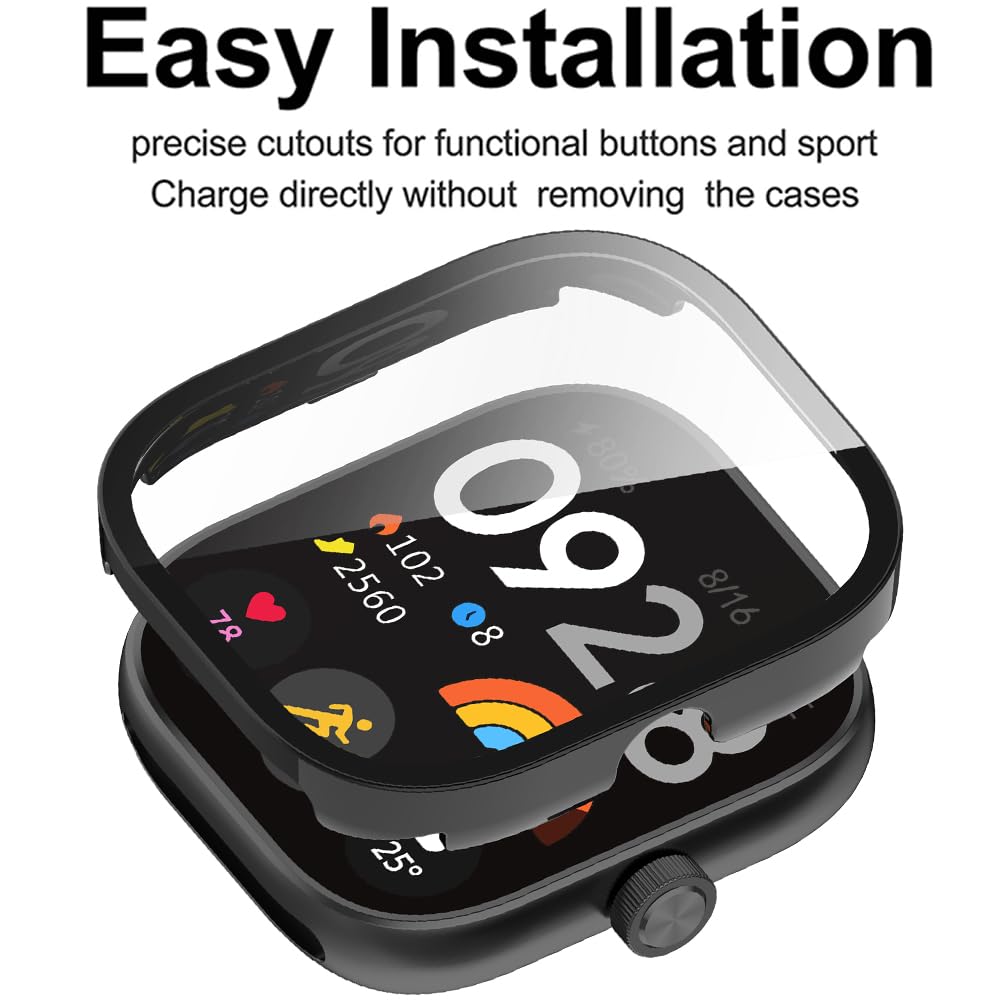 Kaca Antigores + Casing untuk  - Smartwatch Watch Accessories For Women ulasan dan harga