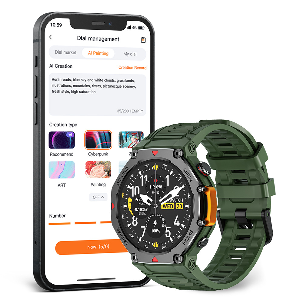 Jam Tangan Pintar Kesehatan Ol - Smartwatch M Active ulasan dan harga