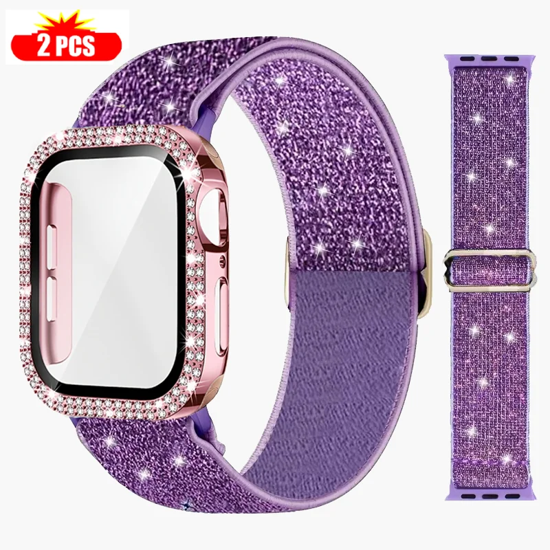 Tali + Casing untuk Apple Watc - Smartwatch Watch Accessories For Women ulasan dan harga