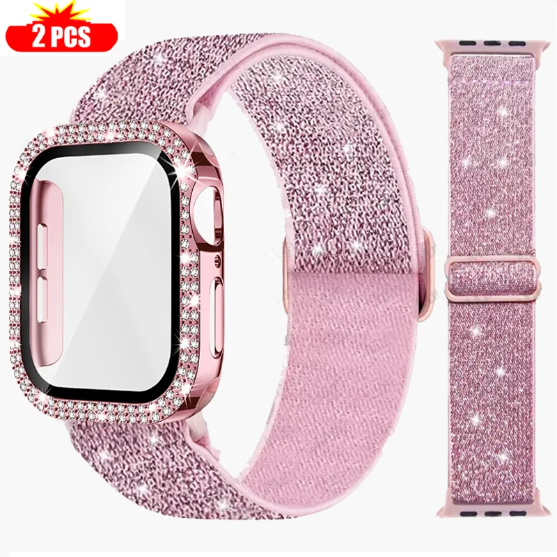 Tali + Casing untuk Apple Watc - Smartwatch Watch Accessories For Women ulasan dan harga