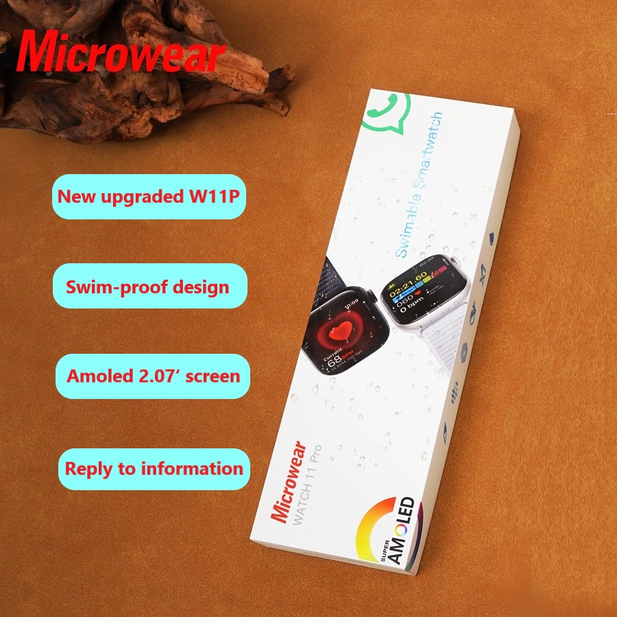 Jam Tangan Pintar Amoled Top11 - Smartwatch M Active ulasan dan harga