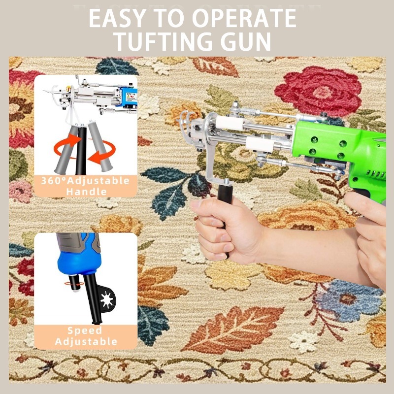 【Smart】Mesin Tufting Listrik D - Smart Accessories ulasan dan harga
