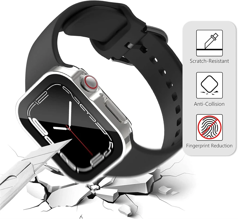 Pelindung Layar PC Keras Tahan - Watch Case Bumper ulasan dan harga