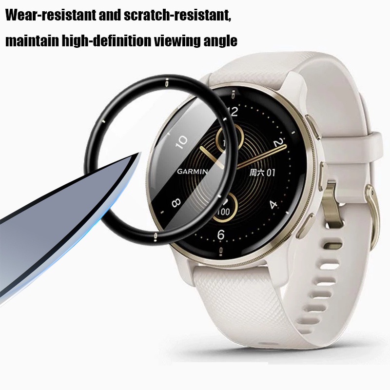 Film Pelindung Tepi Melengkung - Garmin Smartwatch Accessories ulasan dan harga