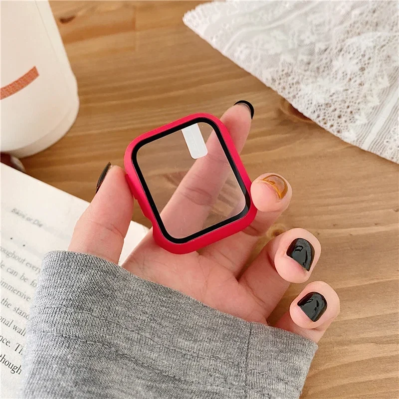 3 Pak Kaca + Penutup untuk Cas - Smartwatch Watch Accessories For Women ulasan dan harga